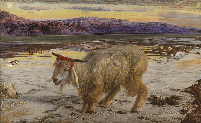 Datei:William Holman Hunt - The Scapegoat.jpg