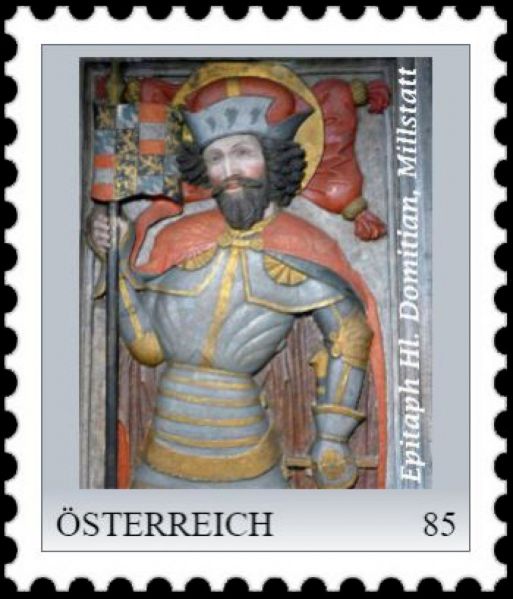 Datei:Sonderbriefmarke Hl. Domitian.jpg