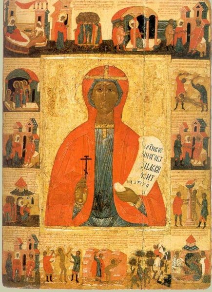 Datei:Großmärtyrerin Paraskeva1.jpg